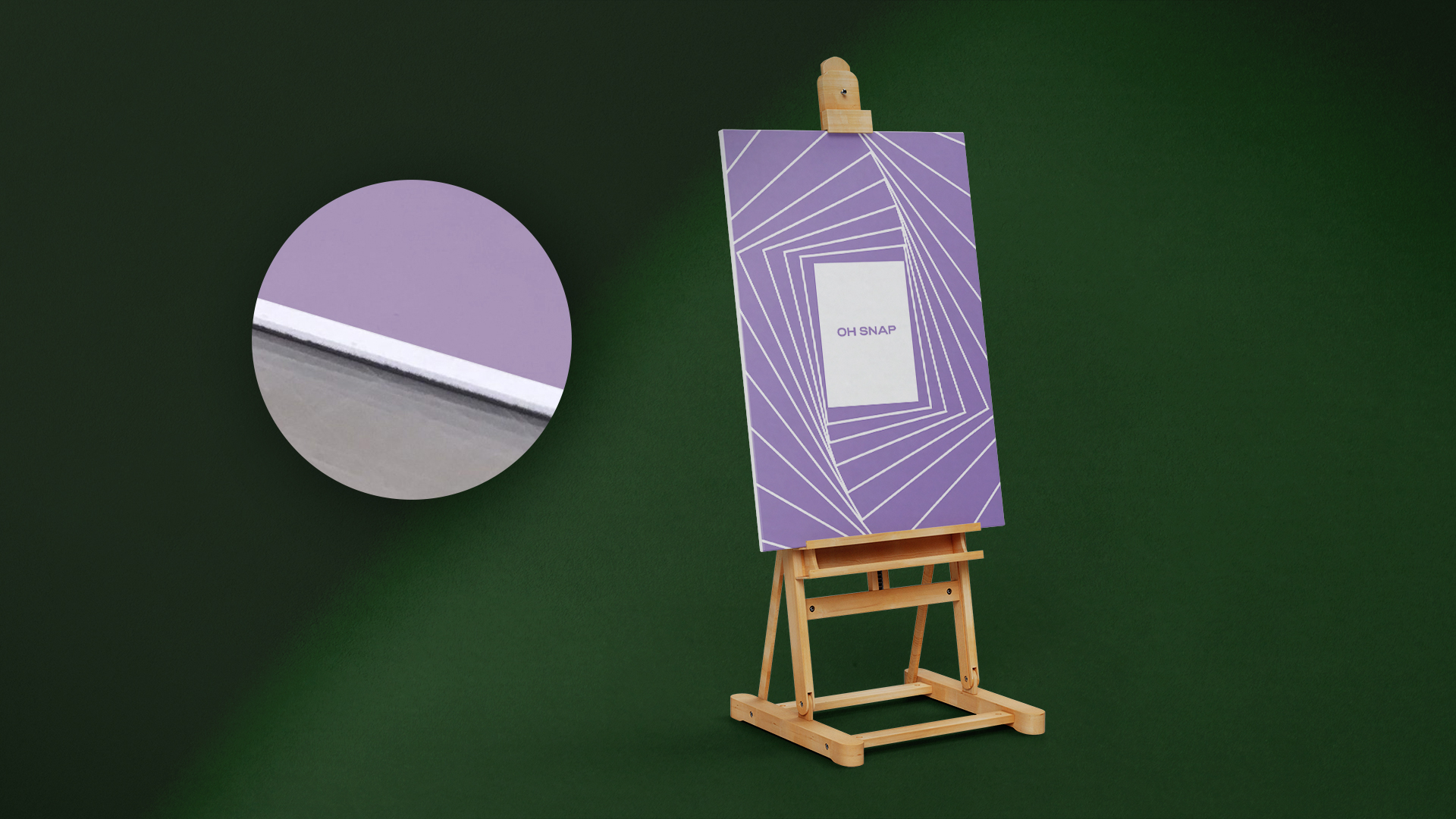 Large format poster printed in Montreal by First Press Print